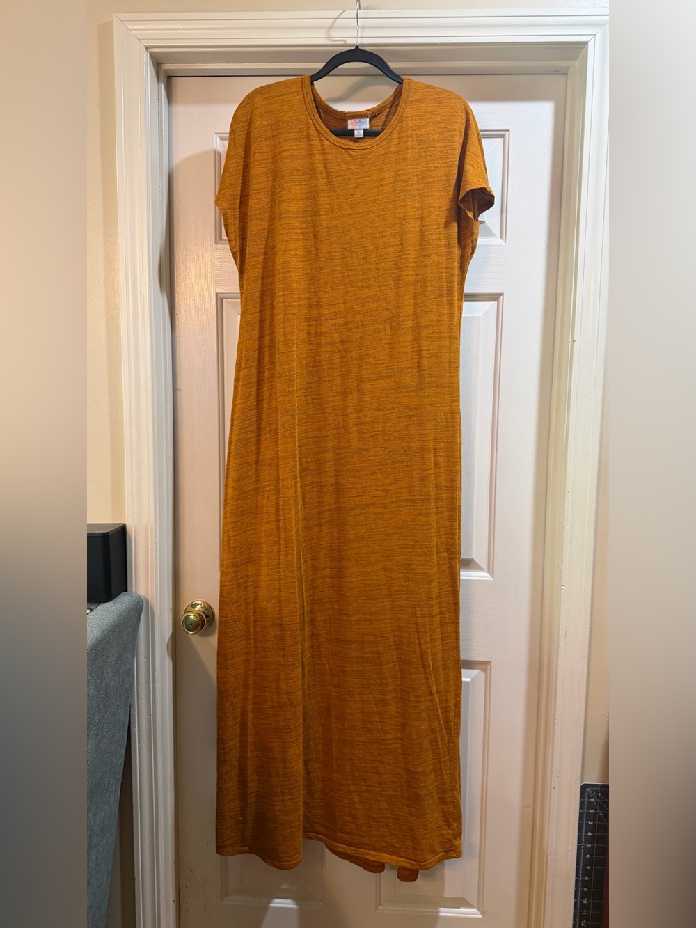 LuLaRoe Rust Maxi Dress Size XL Pit2Pit 23” #layer #fall #pumpkinspice
